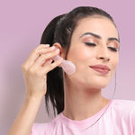 Buy Noiant Sppon Gua Sha- Spoonie Rose Quartz | Deep Massage & Boosts Circulation Massager Face Lifting Tool facial Gua Sha Massage Tool 1 Pc - Purplle