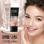 Buy FACES CANADA Strobe Cream - Rose Gold, 30ml | With Shea Butter & Hyaluronic Acid | Intense Hydration | Dewy Skin | Illuminating & Glowing Makeup Base - Purplle