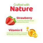 Buy Mamaearth Nourishing Tinted 100% Natural Lip Balm with Vitamin E and Strawberry for Dry & Chapped Lips - 4 g - Purplle