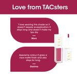Buy TAC - The Ayurveda Co. Cosmic Pink  Liquid Lipstick, Natural Matte Finish Lipstick, 5ML - Purplle