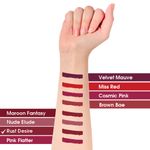 Buy TAC - The Ayurveda Co Rust Desire Liquid Lipstick, Matte Finish Lipstick, 5 ml - Purplle