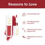 Buy TAC - The Ayurveda Co Rust Desire Liquid Lipstick, Matte Finish Lipstick, 5 ml - Purplle