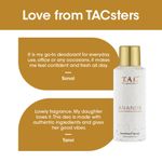 Buy TAC - The Ayurveda Co Ananda Sandalwood & Cinnamon Deodorant Spray for Refreshing & Long Lasting Fragnance, 150ml - Purplle