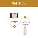 Buy TAC - The Ayurveda Co Ananda Sandalwood & Cinnamon Deodorant Spray for Refreshing & Long Lasting Fragnance, 150ml - Purplle