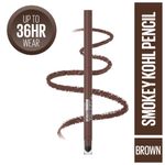 Buy Maybelline New York Tattoo Studio Smokey Eye Kohl Gel Pencil Eyeliner, Smokey Brown, 0.28gm - Purplle