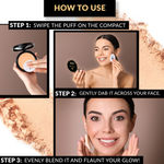 Buy Good Vibes HydraGlow Matte Compact- Natural Tan 02 (9 gm) - Purplle