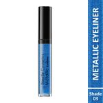 Buy Ronzille shimmer Metallic Glitter Eyeliner Blue - Purplle