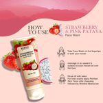 Buy Richfeel Strawberry & Pink Pitaya Face Wash 100 gm - Purplle