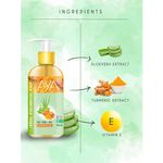 Buy AYA Multipurpose Aloe Turmeric Gel, 300 ml for Face, Hair and Body | No Paraben, No Silicone, No Sulphate - Purplle