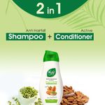 Buy Nyle Naturals Strong & Healthy Anti Hairfall Shampoo, With Goodness Of Almonds And Green Gram Sprouts, 180 ML - Purplle