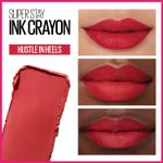 Buy Maybelline New York Super Stay Crayon Lipstick, 45 Hustle in Heels, ( 1.2 gm) - Purplle
