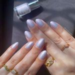 Buy DeBelle Gel Nail Lacquer Awesome Andrea (Metallic Light Purple) - (6 ml) - Purplle