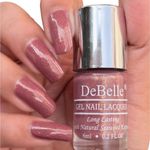 Buy DeBelle Gel Nail Lacquer Classy Chloe (Dark Mauve with Micro Shimmer) - (6 ml) - Purplle