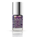 Buy DeBelle Gel Nail Lacquer Delightful Daphne (Duo Holo Purple Glitter)- (6 ml) - Purplle