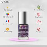 Buy DeBelle Gel Nail Lacquer Delightful Daphne (Duo Holo Purple Glitter)- (6 ml) - Purplle