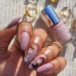 Buy DeBelle Gel Nail Lacquer Blissful Elizabeth (Light Pink Mauve) - (6 ml) - Purplle