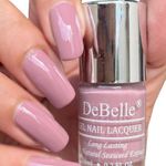 Buy DeBelle Gel Nail Lacquer Blissful Elizabeth (Light Pink Mauve) - (6 ml) - Purplle