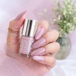 Buy DeBelle Gel Nail Lacquer Blissful Elizabeth (Light Pink Mauve) - (6 ml) - Purplle