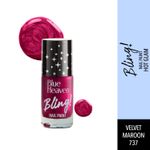 Buy Blue Heaven Bling Nail Paint Hot Glam Edition,( 48 ml) - Purplle