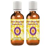 Buy Deve Herbes Pure Bergamot Essential Oil (Citrus bergamia) Natural Therapeutic Grade (Pack of tow) 100mlx2 - Purplle