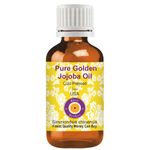 Buy Deve Herbes Pure Golden Jojoba Oil (Simmondsia chinensis) Natural Therapeutic Grade Cold Pressed 5ml - Purplle