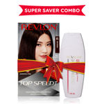 Buy Revlon Top Speed Hair Color For Woman - Dark Brown 65 (with Outrageous Conditioner 190 ml) - Purplle