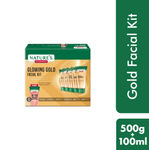 Buy Nature's Essence Glowing Gold Facial Kit 500+100 g - Purplle