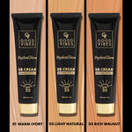 Buy Good Vibes HydraGlow BB Cream | SPF 25 with Orange Extract - Rich Walnut - 03 (30g) - Purplle