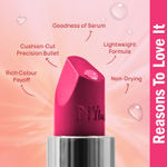 Buy NY Bae Runway Serum Lipstick - Fuchsia Flood 16 (4.2 gm) | Pink | Highly Pi gmented | Vitamin E & Fruit Oils | Lightweight | Non-Drying - Purplle