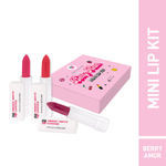 Buy Myglamm Popxo Makeup - Mini Lip Kit-Berry Amor-7.5 g - Purplle