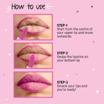 Buy Myglamm Popxo Makeup - Mini Lip Kit-Berry Amor-7.5 g - Purplle