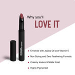 Buy SUGAR Cosmetics Matte Attack Lipstick for Women | Transferproof & Smudgeproof | Lasts upto 12hrs | Enriched With Jojoba Oil | 2 gm - Salmon Republic - Purplle