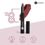 Buy SUGAR Cosmetics - Matte Attack - Transferproof Lipstick - 15 Salmon Republic (Deep Salmon Pink) - 2 gms - Transferproof Lipstick Matte Finish, Lasts Up to 8 hours - Purplle