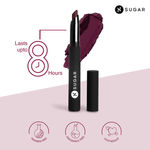 Buy SUGAR Cosmetics - Matte Attack - Transferproof Lipstick - 13 Plums N Roses (Deep Reddish Plum) - 2 gms - Transferproof Lipstick Matte Finish, Lasts Up to 8 hours - Purplle