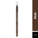 Buy Swiss Beauty Intense Gel Kajal Brown - 1.2 gm - Purplle