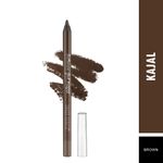 Buy Swiss Beauty Intense Gel Kajal Brown - 1.2 gm - Purplle