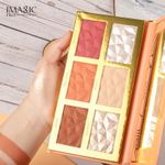 Buy Imagic Highlight & Blush & Contour Palette (FA-126) 24g - Purplle