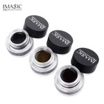 Buy Imagic Professional Cosmetic Gel Eyeliner Waterproof 4 gm Ey-323-01 - black - Purplle