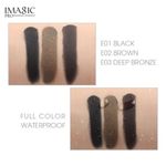 Buy Imagic Professional Cosmetic Gel Eyeliner Waterproof 4 gm Ey-323-01 - black - Purplle