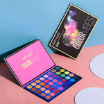 Buy Beauty Glazed Colorful Charm Color Eye Shadow tray Color Vibes (B-90) 72g - Purplle