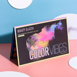 Buy Beauty Glazed Colorful Charm Color Eye Shadow tray Color Vibes (B-90) 72g - Purplle