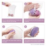 Buy Imagic Professional Non-Latex Makeup Sponge -15 - Shape may vary - Purplle