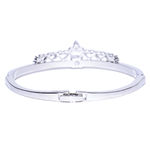 Buy Jewels Galaxy Platinum-Plated Handcrafted Bangle-Style Bracelet SMNJG-BNG-3113 - Purplle