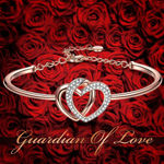 Buy Jewels Galaxy Rose Gold-Plated Handcrafted Bangle-Style Bracelet SMNJG-BNG-3157 - Purplle