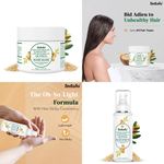Buy Indalo Quinoa Protein Hair Serum and Mask with Keratin & Argan Oil for Soft, Smooth and Shiny Hair | Reduce Hair Breakage | Curly and Damaged Hair Repair kit | Paraben-Free, Sulphate-Free & Silicone-Free - Purplle