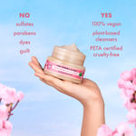 Buy Love Beauty Planet Exfoliating Cherry Blossom & Tea Rose Body Scrub 200 ml - Purplle