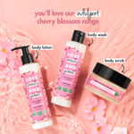 Buy Love Beauty Planet Exfoliating Cherry Blossom & Tea Rose Body Scrub 200 ml - Purplle