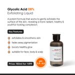 Buy Minimalist 8% Glycolic Acid Exfoliating Liquid in free acid form with bamboo water for exfoliating & smoothening skin - Purplle