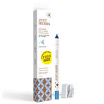 Buy Just Herbs Naynam Day-Long Kohl Kajal With Organic Jojoba Oil & Vitamin E- Eclectic Blue 1.2 gm - Purplle