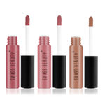 Buy Swiss Beauty Soft Matte Nude Lip Cream - Set of 3 - 18ML - Purplle